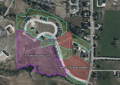 morrison ranch development aerial view