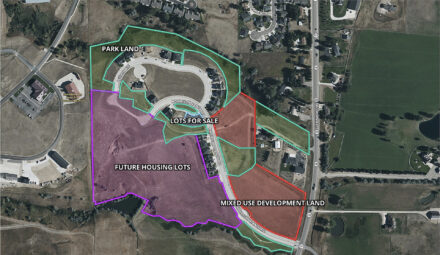 morrison ranch development aerial view