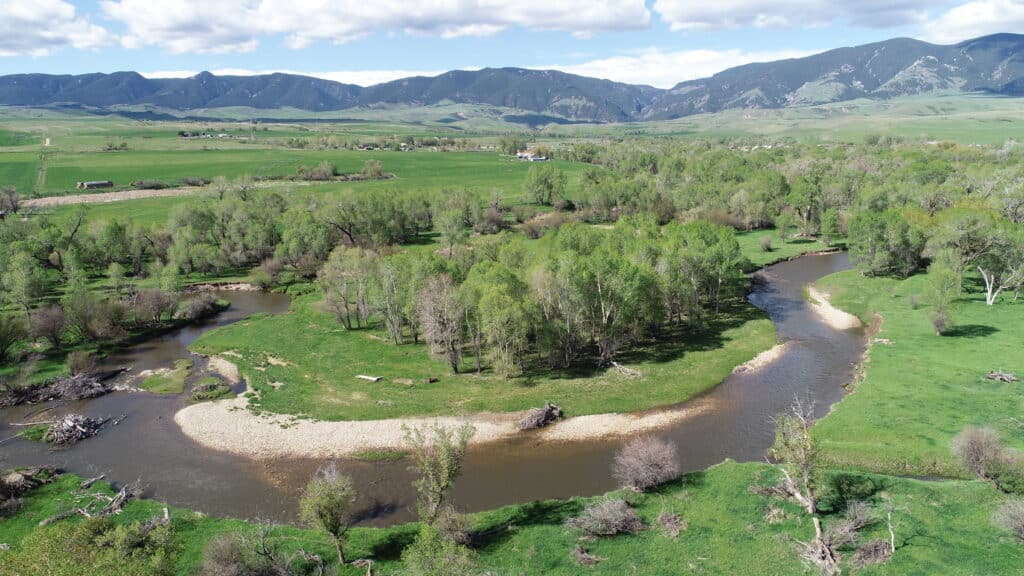 Big Goose Creek Ranch - Wyoming Creekside Ranch for Sale