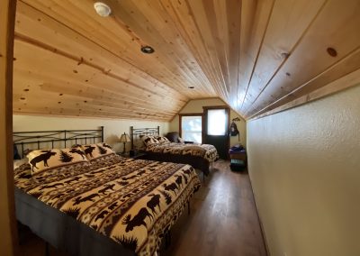 Wyoming High Country Lodge Bighorn Mountains recreation resort staff cabin upstairs