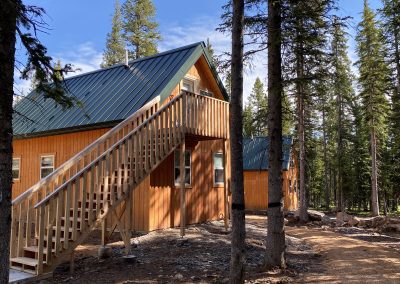 Wyoming High Country Lodge mountain recreational resort staff cabins