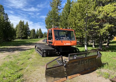Wyoming High Country Lodge Bighorn Mountains recreation resort mechanized equipment