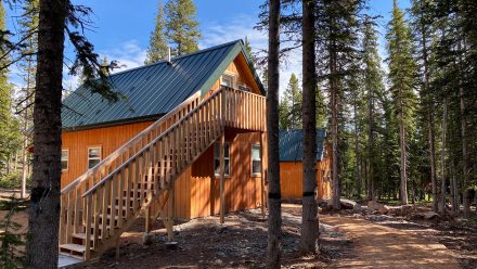 Wyoming High Country Lodge mountain recreational resort staff cabins