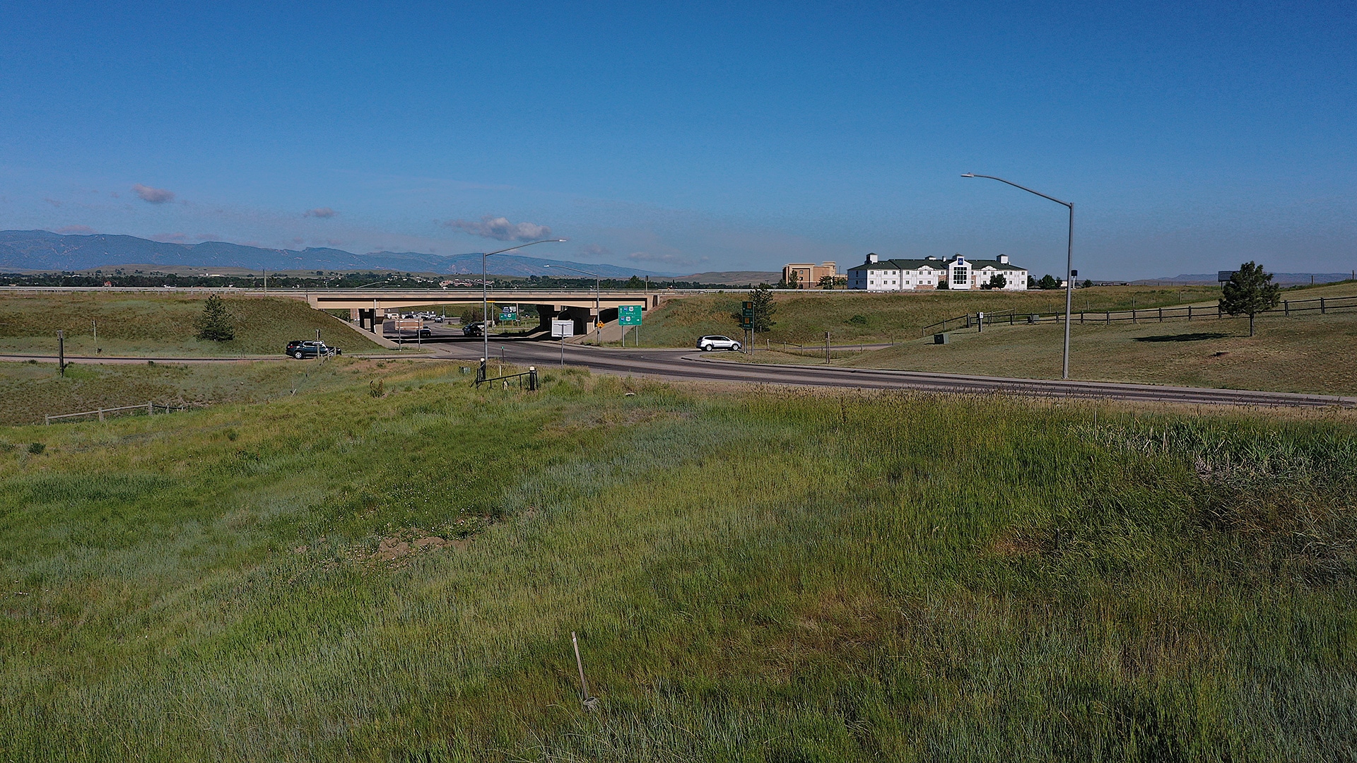 1 acre commercial lots for sale adjacent to Interstate 90 off ramp in Sheridan Wyoming
