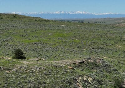 Lower Clear Creek Ranch rangeland and mountains