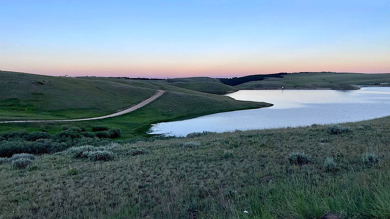 Dull Knife Reservoir Building Site