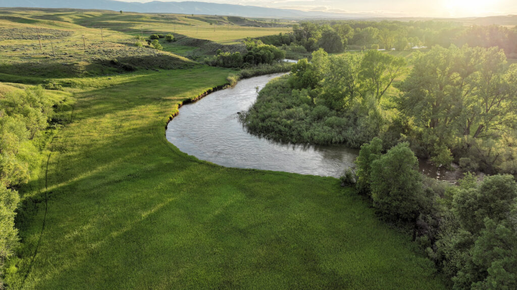 Wyoming River Retreat for Sale Tongue River Retreat