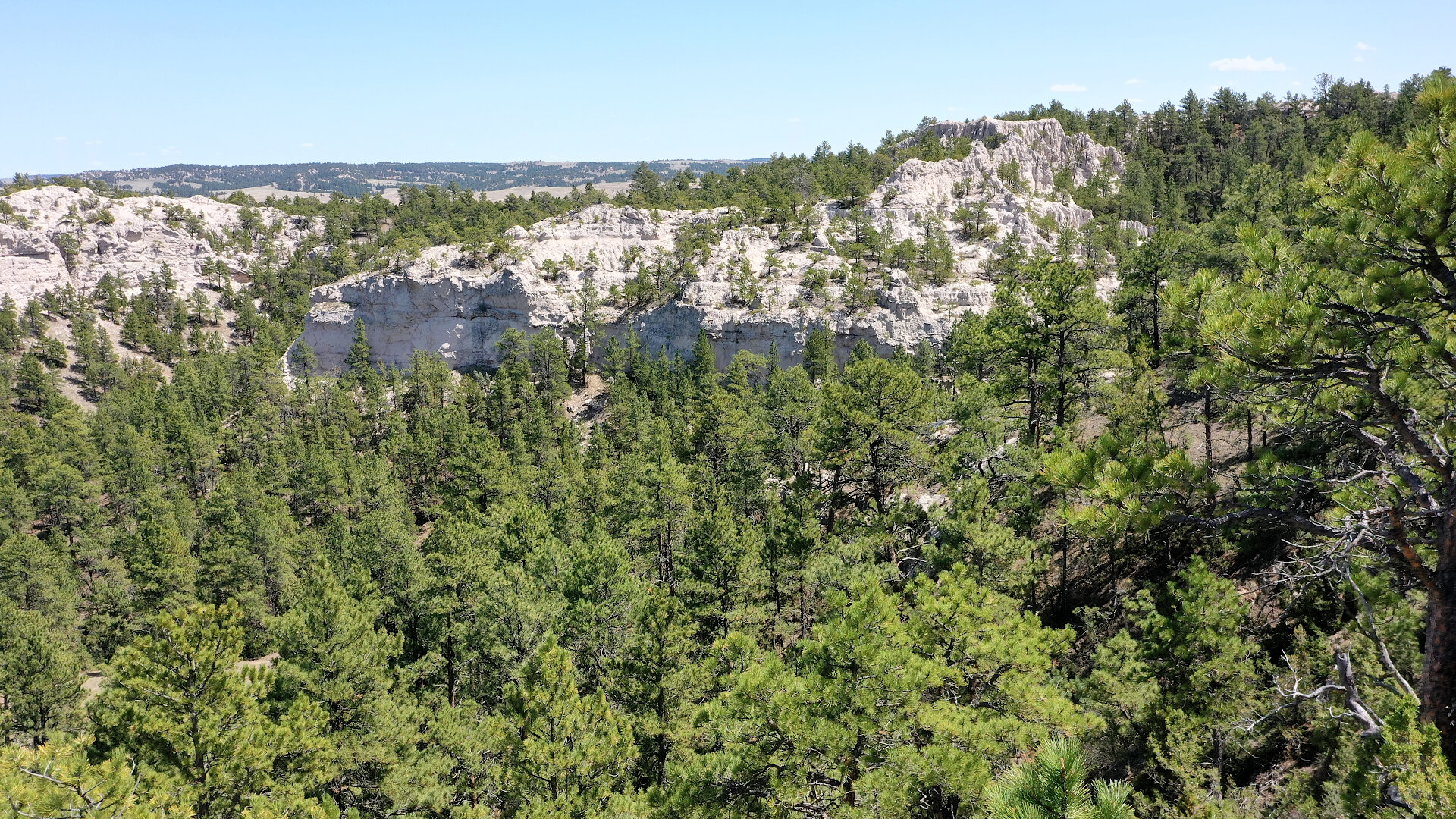 Hat Creek Breaks Retreat trees and rocks
