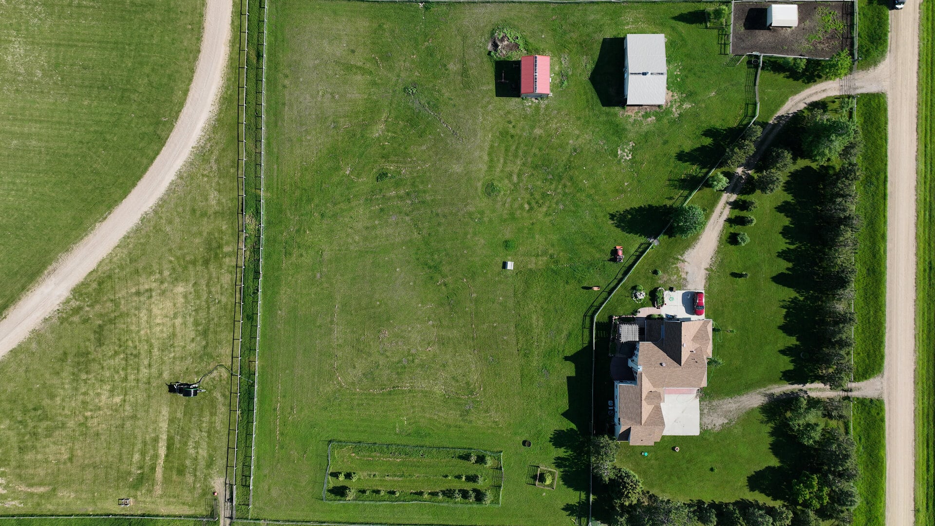 Aerial View of 34 Gallatin Drive Property