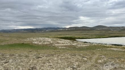 Ervay Basin Ranch water feature, topography and range