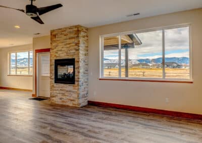 3 Green Meadows Drive fireplace and view