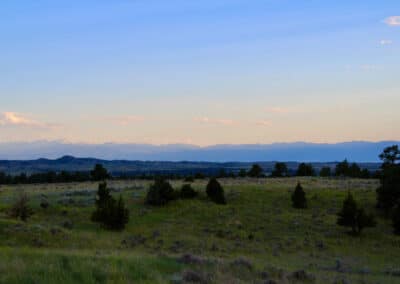 holmes ranch landscape evening views