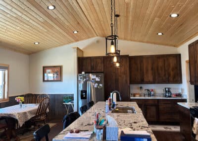 Clearwater West Big Horn, WY Equine Facility manager home kitchen