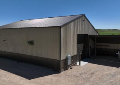 Clearwater West Big Horn, WY Equine Facility shop with apartment