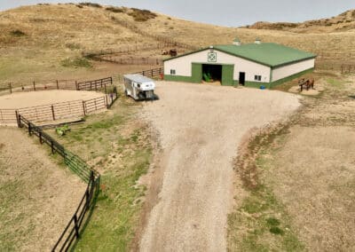 rocknhat barn round pen