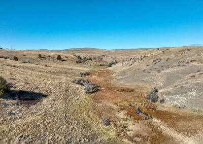 Weatherby's Saddlecrest Drive Lot 11 Sheridan Wyoming bottom of gillispie draw looking west