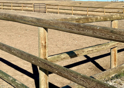 Weatherby's Saddlecrest Drive Lot 11 Sheridan Wyoming fence