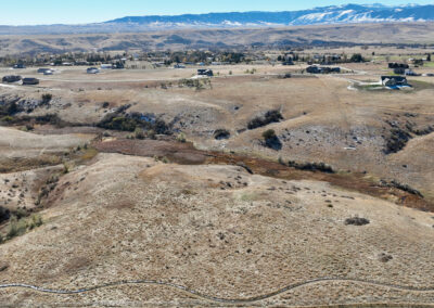 Weatherby's Saddlecrest Drive Lot 11 Sheridan Wyoming aerial property photo