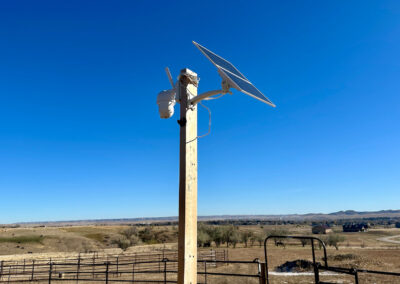 Weatherby's Saddlecrest Drive Lot 11 Sheridan Wyoming showing not included in sale solar camera