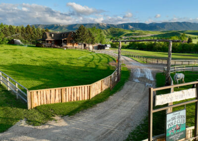 creekside entrace at big horn equestrian center