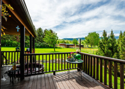 Creekside at Bird Farm deck views