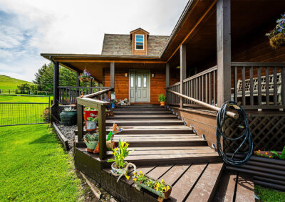 354 Creekside at Bird Farm Rd entrance to home