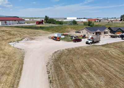 view of future housing lots